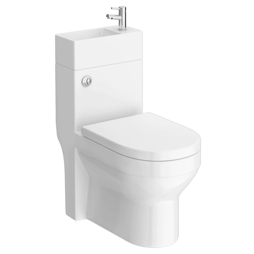 Iconic Combined Two-In-One Wash Basin + Toilet | Victorian Plumbing UK