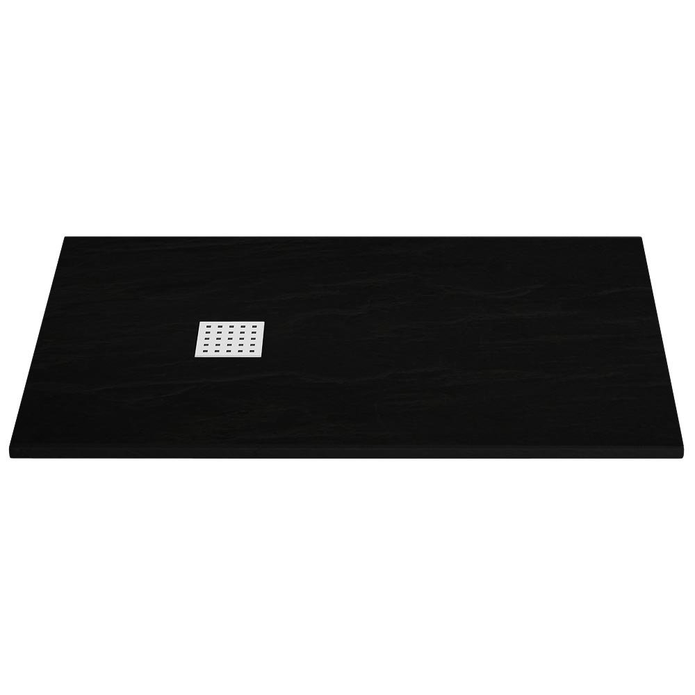Imperia Black Slate Shower Tray 1600 x 800mm Victorian Plumbing