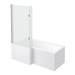 Ivo Modern Shower Bath Suite profile small image view 4 