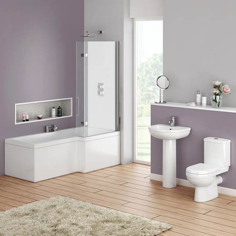 Ivo Modern Shower Bath Suite