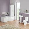 Ivo Modern Shower Bath Suite profile small image view 1 
