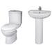 Ivo En Suite Bathroom Suite Set - 2 Sizes Available profile small image view 2 