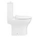 Milan Juno Gloss White Cloakroom Suite profile small image view 4 