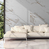 Jardine Gloss Gold Marble Effect Wall & Floor Tiles - 600 x 1200mm Small Image