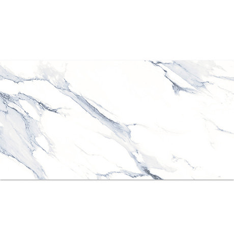 Jardine Gloss Blue Marble Effect Floor Tiles - 600 x 1200mm