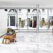 Jardine Gloss White Marble Effect Floor Tiles - 600 x 1200mm  Profile Small Image