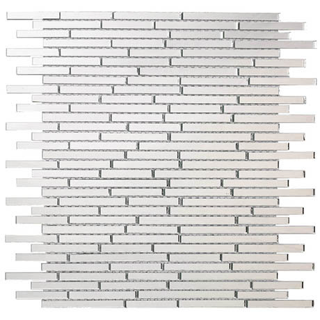 Glass Sparkle Mirror Mosaic Tile Sheet Julien Macdonald 300 X 300mm