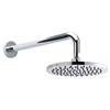 Nuie - Series F II Twin Concealed Thermostatic Shower Valve with Round Shower Head profile small image view 3 