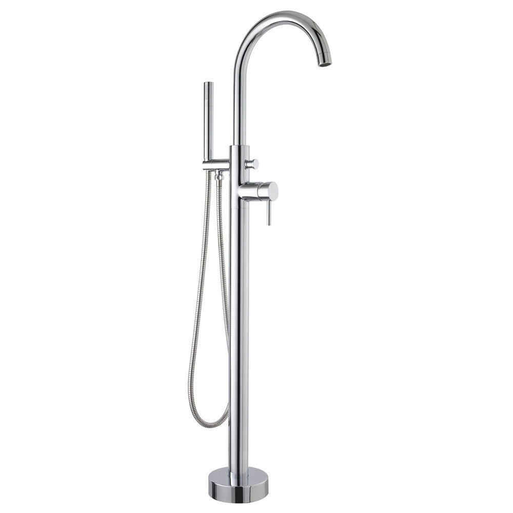 Ultra Freestanding Bath Shower Mixer From Victorian Plumbing.co.uk