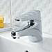 Bristan - Jute Basin Mixer With Pop Up Waste - Chrome - JU-BAS-C profile small image view 2 