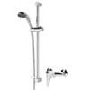 Bristan - Jute Manual Exposed Shower Valve with Adjustable Riser - JU2-SHXAR-C profile small image view 1 