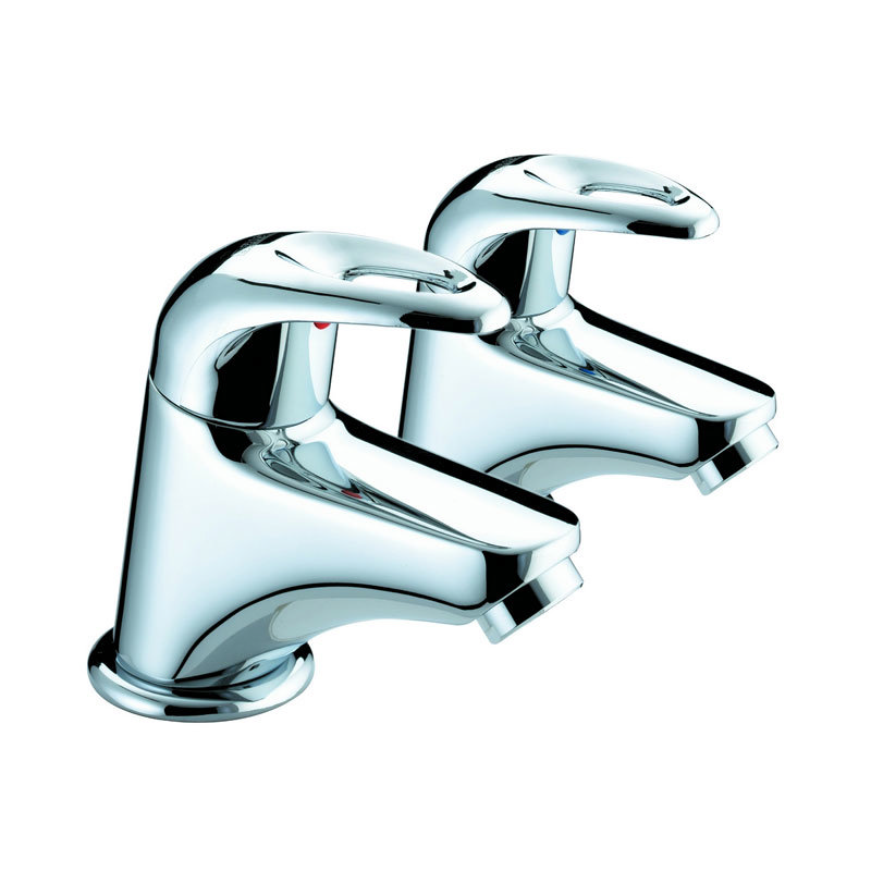 Bristan Java Contemporary Bath Taps Chrome J3/4C at Victorian
