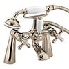 Bristan - Colonial Bath Shower Mixer - Gold Plated - K-BSM-G profile small image view 1 
