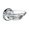 Smedbo Villa Glass Soap Dish & Holder - Polished Chrome - K242 profile small image view 1 