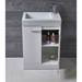 Tavistock Kobe 560mm Freestanding Unit & Basin - Gloss White profile small image view 2 
