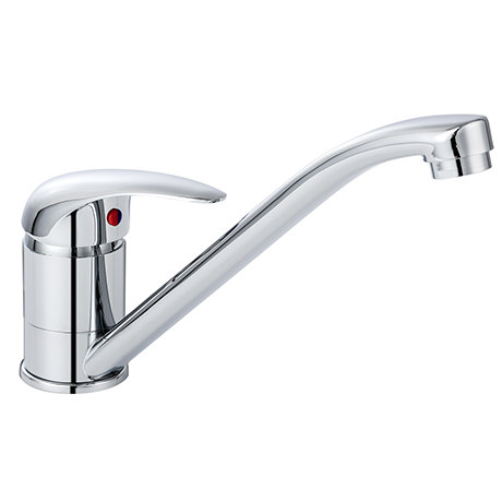 Nuie Eon Single Lever Sink Mixer with Swivel Spout - Chrome