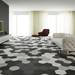 Kai Black Hexagon Wall and Floor Tiles - 258 x 290mm  Profile Small Image