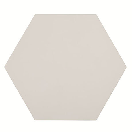 Kai White Hexagon Wall And Floor Tiles 258 X 290mm