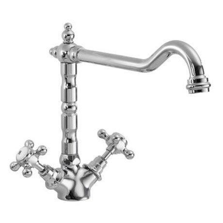 Ultra Traditional French Classic Sink Mixer - Chrome - KB305