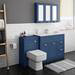 Keswick Blue 1015mm Traditional Floorstanding Vanity Unit profile small image view 3 