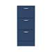Keswick Blue 350mm Traditional 3 Drawer Storage Unit profile small image view 2 