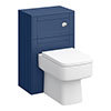 Keswick Blue 500mm Traditional Toilet Unit with Concealed Cistern profile small image view 1 
