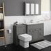 Keswick Grey 1015mm Traditional Floorstanding Vanity Unit profile small image view 3 