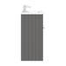 Keswick Grey 620mm Traditional Floorstanding Vanity Unit profile small image view 5 