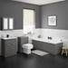 Keswick Grey 700mm Traditional Bath End Panel profile small image view 2 