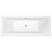 Keswick White 1700 x 700 Double Ended Bath inc. Front + End Panels profile small image view 2 