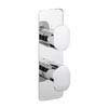 Crosswater Zero 2 Thermostatic Shower Valve with 2 Way Diverter - ZR02_1500RC profile small image view 1 