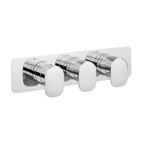 Crosswater KH Zero 2 Thermostatic Shower Valve with 3 Way Diverter - KH02_3001RC