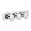 Crosswater Zero 2 Thermostatic Shower Valve with 3 Way Diverter - ZR02_3001RC profile small image view 1 