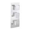 Crosswater Zero 3 Triple Concealed Thermostatic Shower Valve - ZR03_2000RC profile small image view 1 