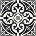 Kingsbridge Black Patterned Wall and Floor Tiles - 330 x 330mm  Profile Small Image