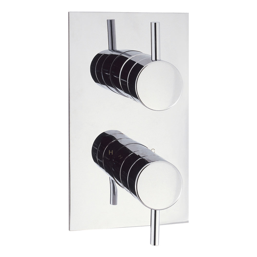 Crosswater - Kai Lever Thermostatic Shower Valve with 2 Way Diverter - KL1500RC at Victorian 