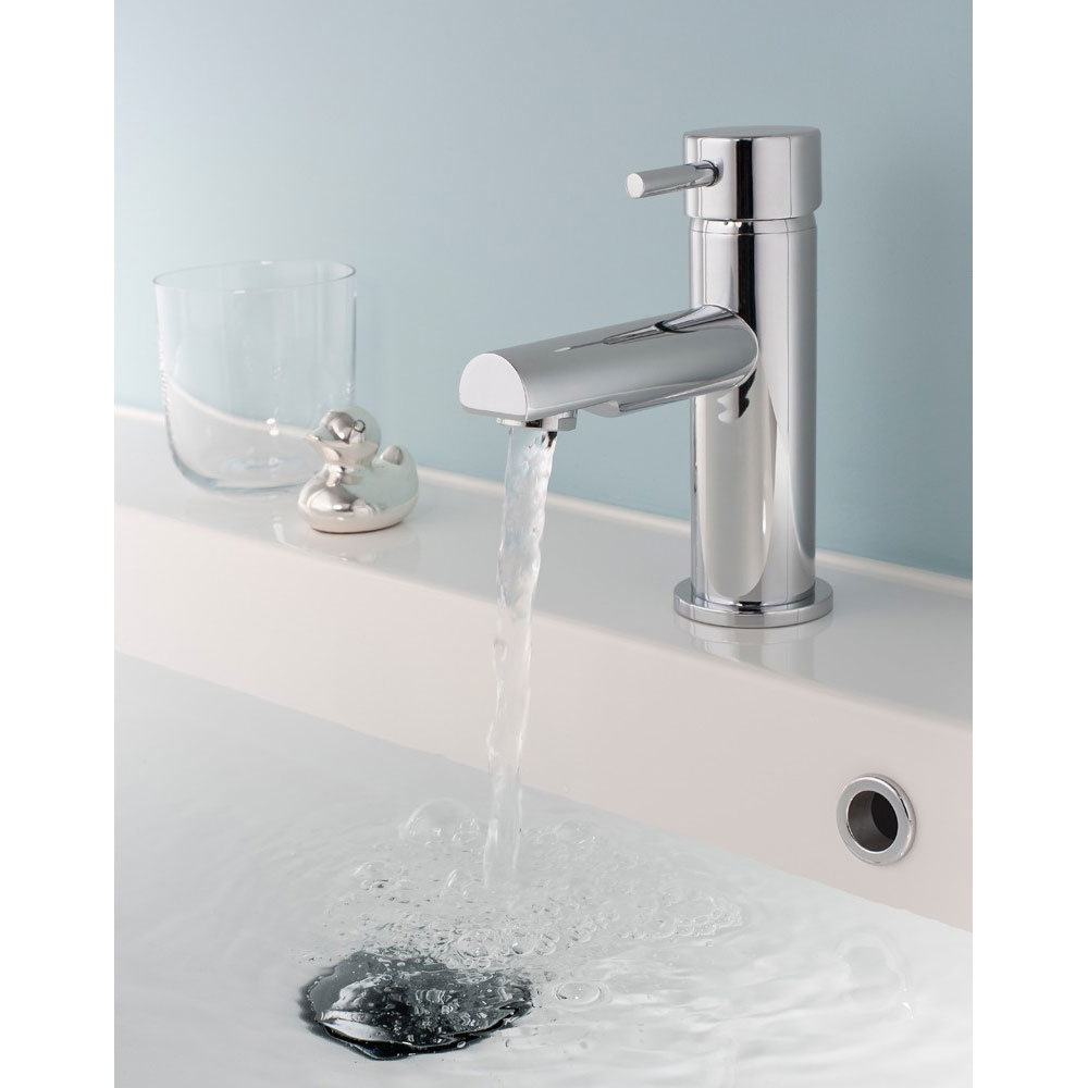Crosswater Kai Lever Monobloc Basin Mixer KL110DNC at Victorian