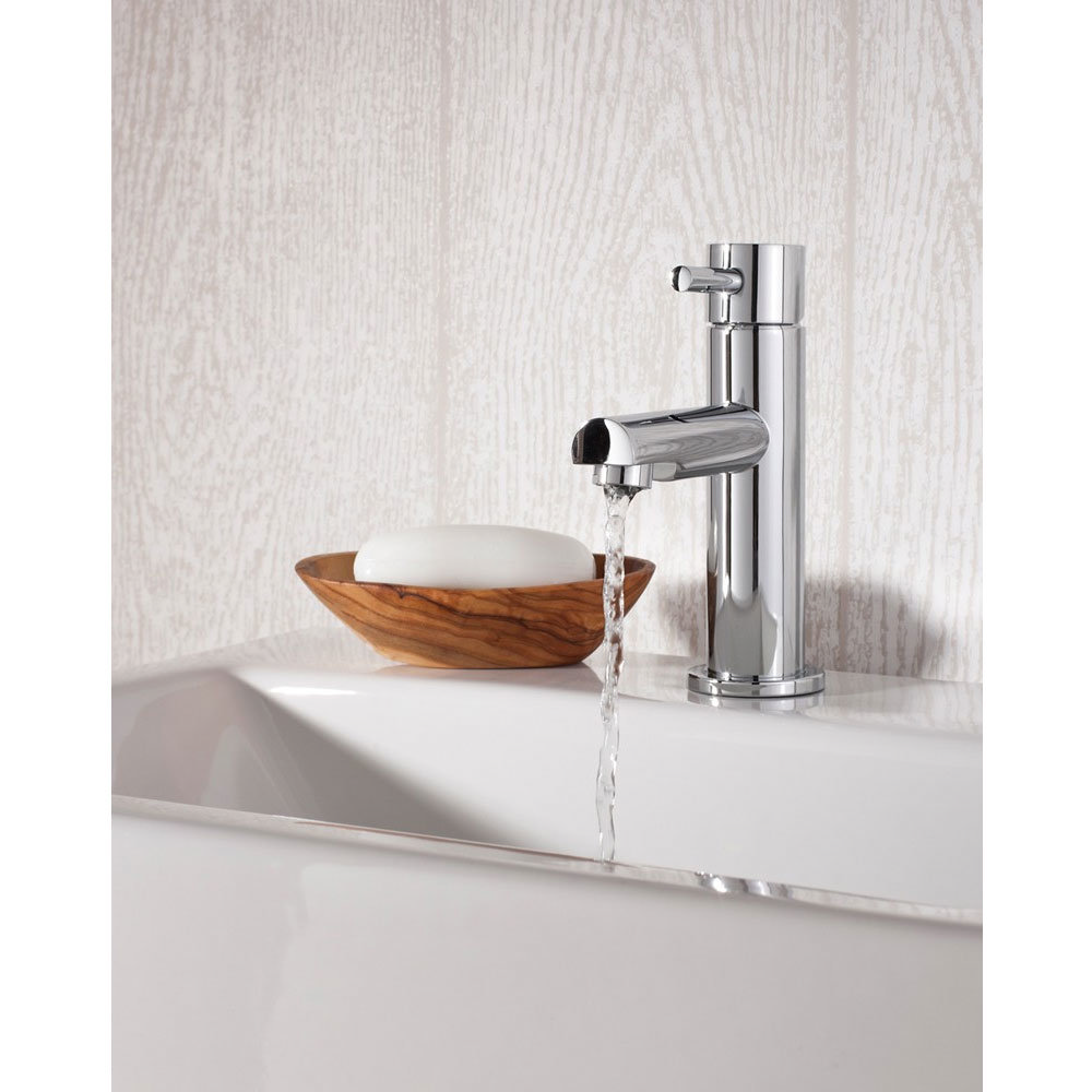 Crosswater Kai Lever Mini Monobloc Basin Mixer KL114DNC at