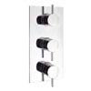 Crosswater - Kai Lever Triple Concealed Thermostatic Shower Valve - KL2000RC profile small image view 1 