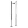 Crosswater - Kai Lever Floor Mounted Freestanding Bath Filler - KL322DC-AA002FC profile small image view 1 