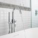 Crosswater - Kai Lever Thermostatic Bath Shower Mixer with Kit - KL418TFC profile small image view 2 