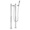 Crosswater - Kai Lever Floor Mounted Freestanding Bath Shower Mixer - KL422DC-AA002FC profile small image view 1 
