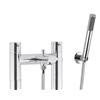 Crosswater - Kai Lever Floor Mounted Freestanding Bath Shower Mixer - KL422DC-AA002FC profile small image view 2 