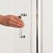 Crosswater Kai 6 Offset Quadrant Single Door Shower Enclosure profile small image view 4 