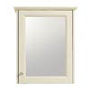 Heritage - Caversham Single Door Mirrored Wall Cabinet with Chrome Handle - Various Colour Options profile small image view 1 