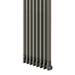 Keswick 1800 x 372mm Raw Metal (Lacquered) 2 Column Radiator profile small image view 3 