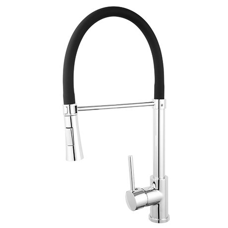 Nuovo Single Lever Monobloc Kitchen Sink Tap with Flexible Spout