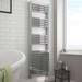 Cube Heated Towel Rail - Chrome (500 x 1600mm) profile small image view 2 