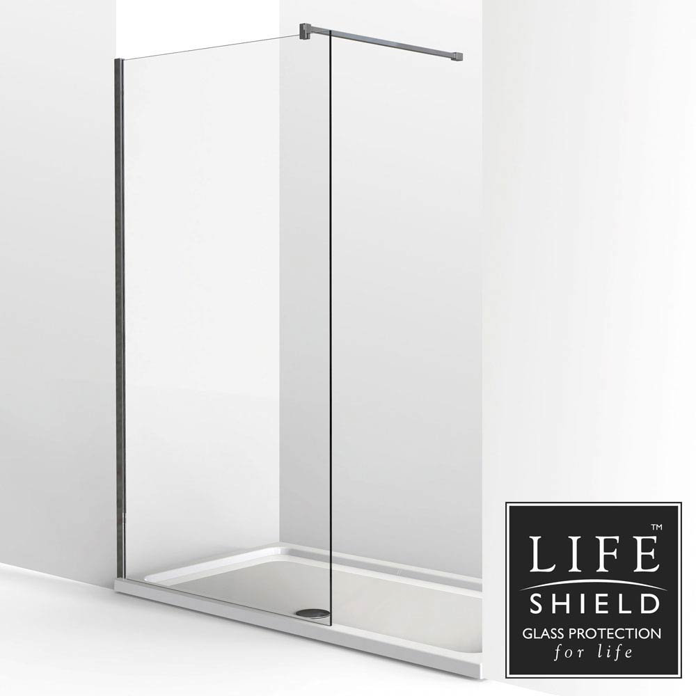 KUDOS Ultimate2 1500 x 700mm 8mm Glass Recess Shower Enclosure at