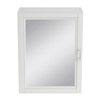 Heritage - Caversham 500mm Mirror Wall Cabinet with Pewter Handle - Various Colour Options profile small image view 1 